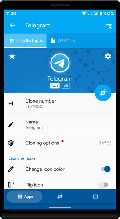 App Cloner armcom.applisto.appcloneRv1.5.32.apk