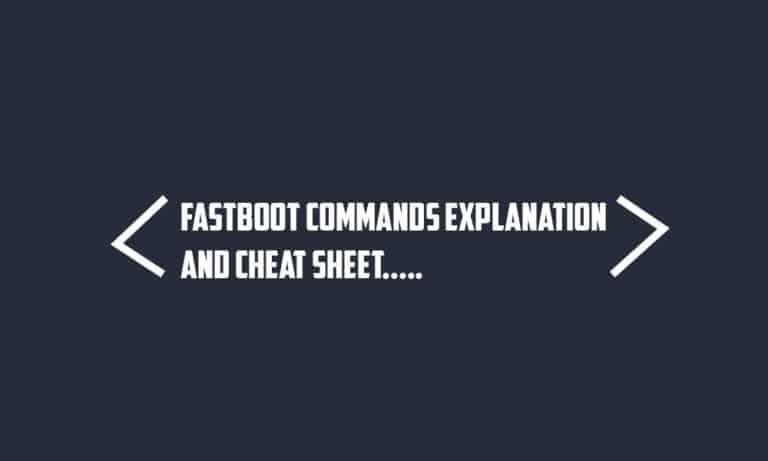 Fastboot commands.txt