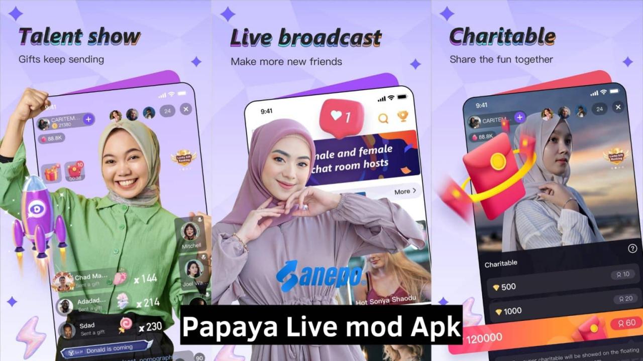 Papaya Live 2.22.2 MOD BY APKVIPO .apk