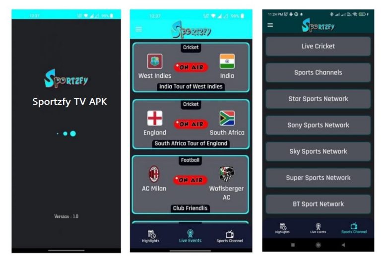 TVSportzfy.v6.1.Mod.apk