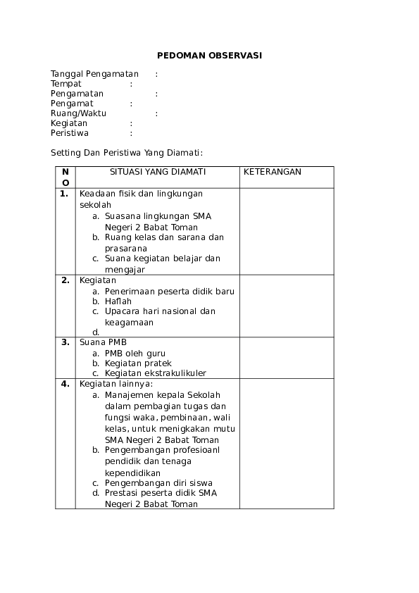   UTS   Pedoman Observasi PTK   Michael Andrian  .docx