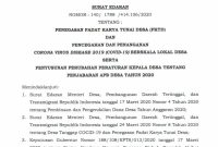 Surat Penegasan Perubahan Ketentuan terkait Perangkat Desa.pdf