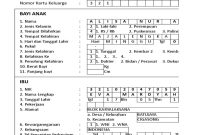 FORM KELAHIRAN Excel .xls