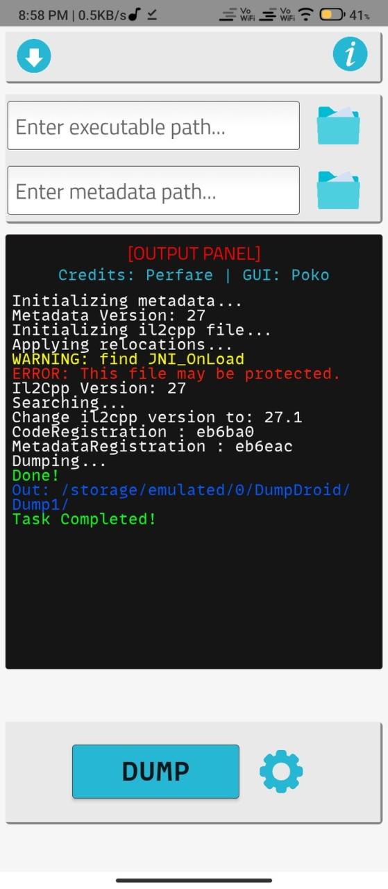 Il2CppDumperGUI 2.1.0.apk