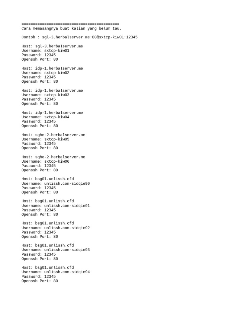 SSH Cadangan tanggal 4agustus-Lite.txt