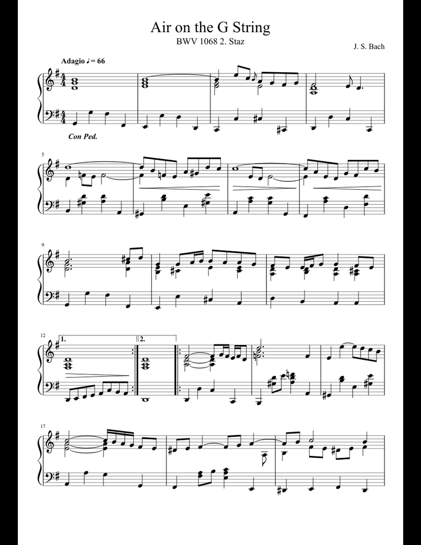 02. Air On The G Strings - Piano - D.pdf