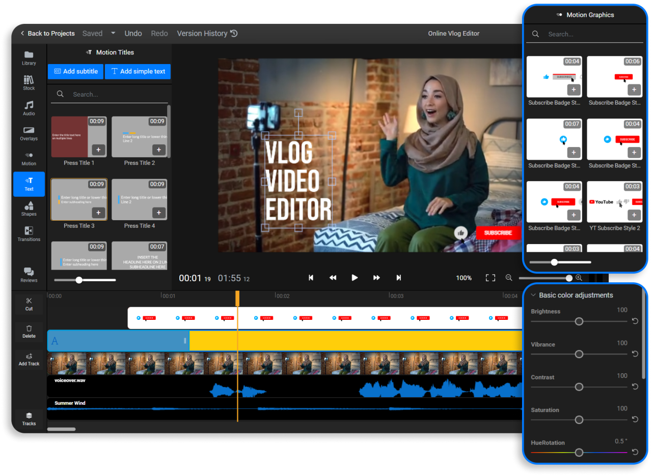 Vlog video editor maker VlogU 7.4.0 VIP.apk