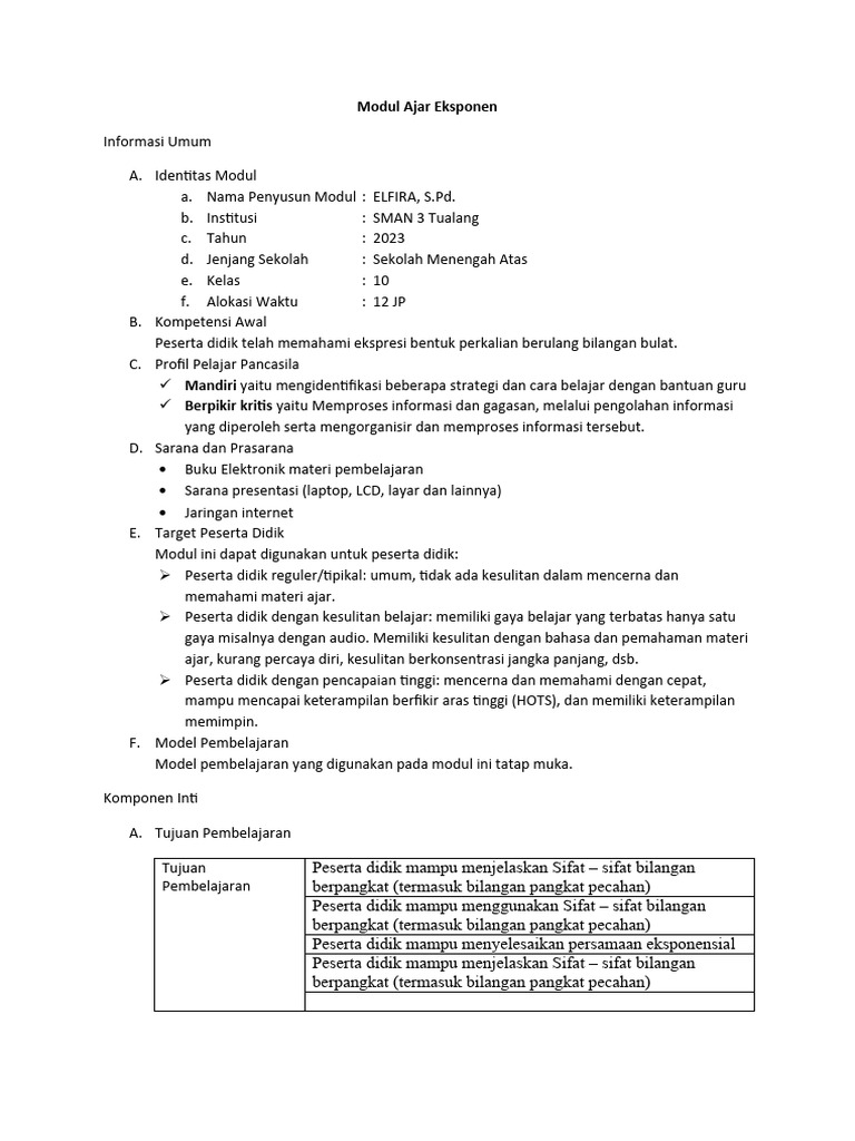 Modul Ajar Matematika  Eksponen.pdf