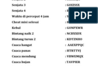 KODE CURANG GTA SA ANDROID DANS JT.txt