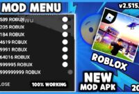 Roblox MOD Menu Robux Latest Version.apk