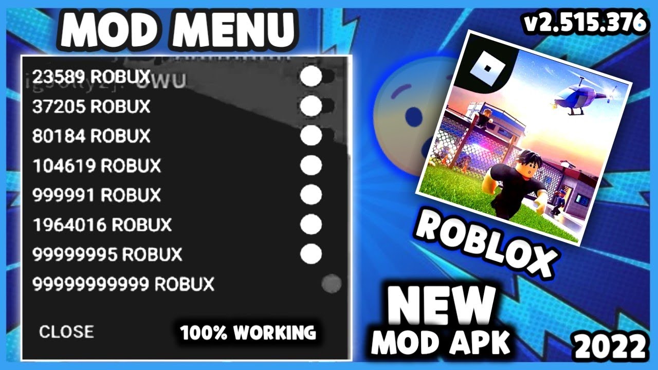 Roblox MOD Menu Robux Latest Version.apk