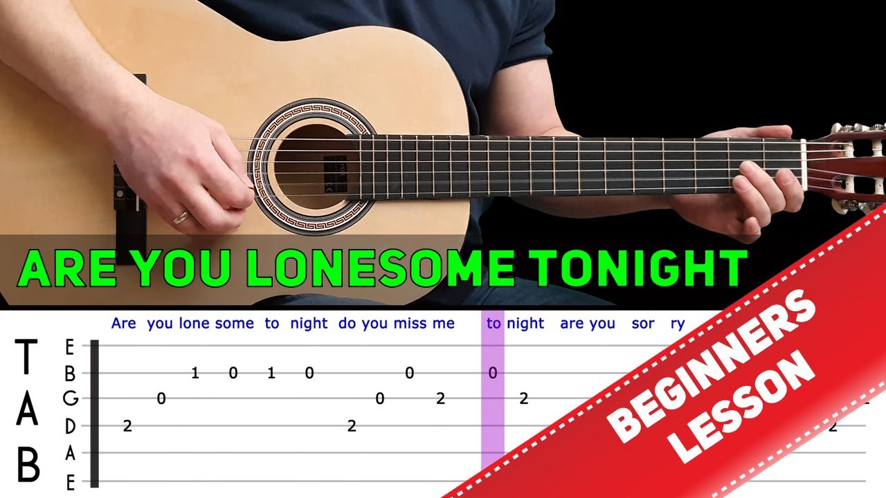   Are You Lonesome Tonight - Gitar.pdf