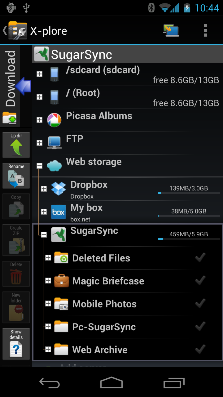 X-plore File Manager Pro 4.40.06 Root variants.apk