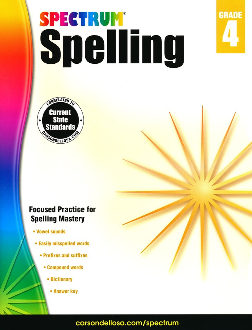 download pdf Spectrum Spelling Grade 4.pptx