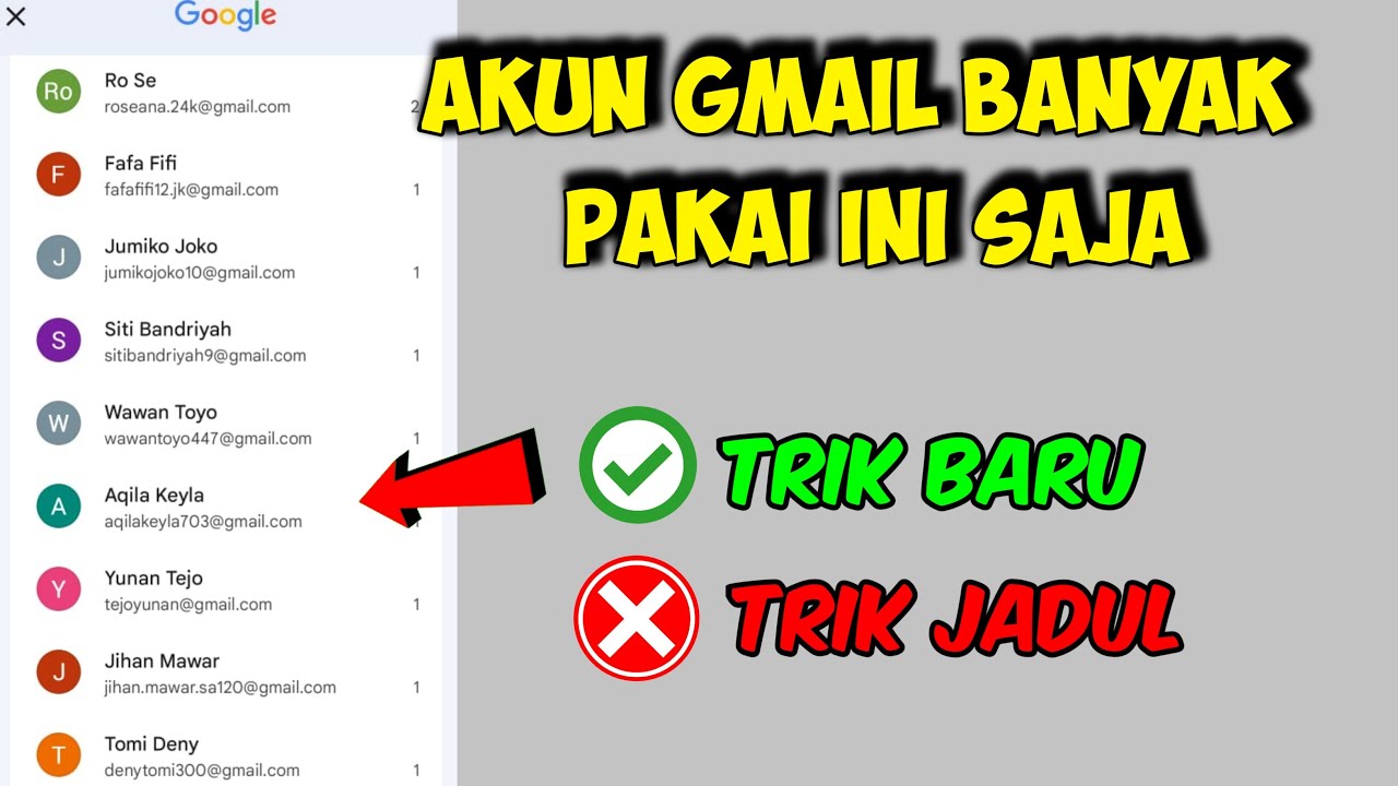 Kumpulan akun Gmail .txt