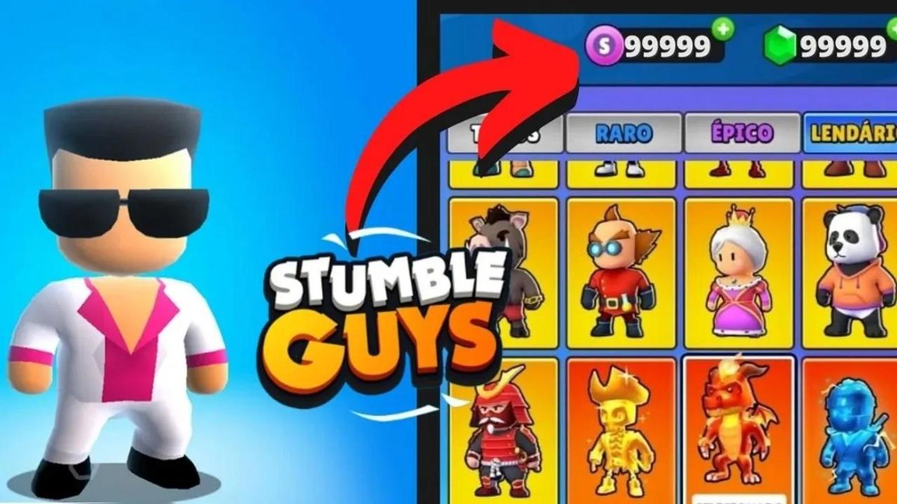 Stumble Guys Mod APK Latest Version  Unlocked All Skins .apk