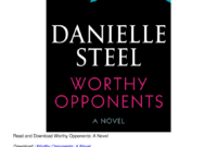 PDF book Worthy Opponents A Novel.pptx