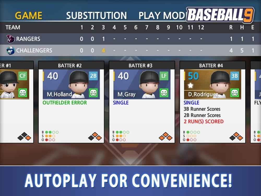 BASEBALL 9 MOD APK Download Free  Unlimited diamondsStamina .apk