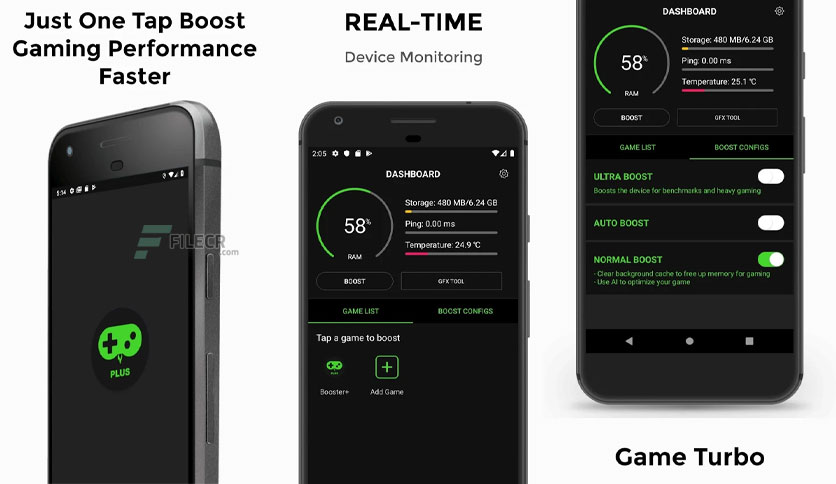 Game Booster 4x Mod V2.1.1.apk