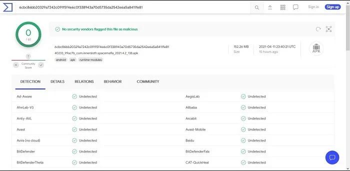 VirusTotal APK Latest Version for Android.apk