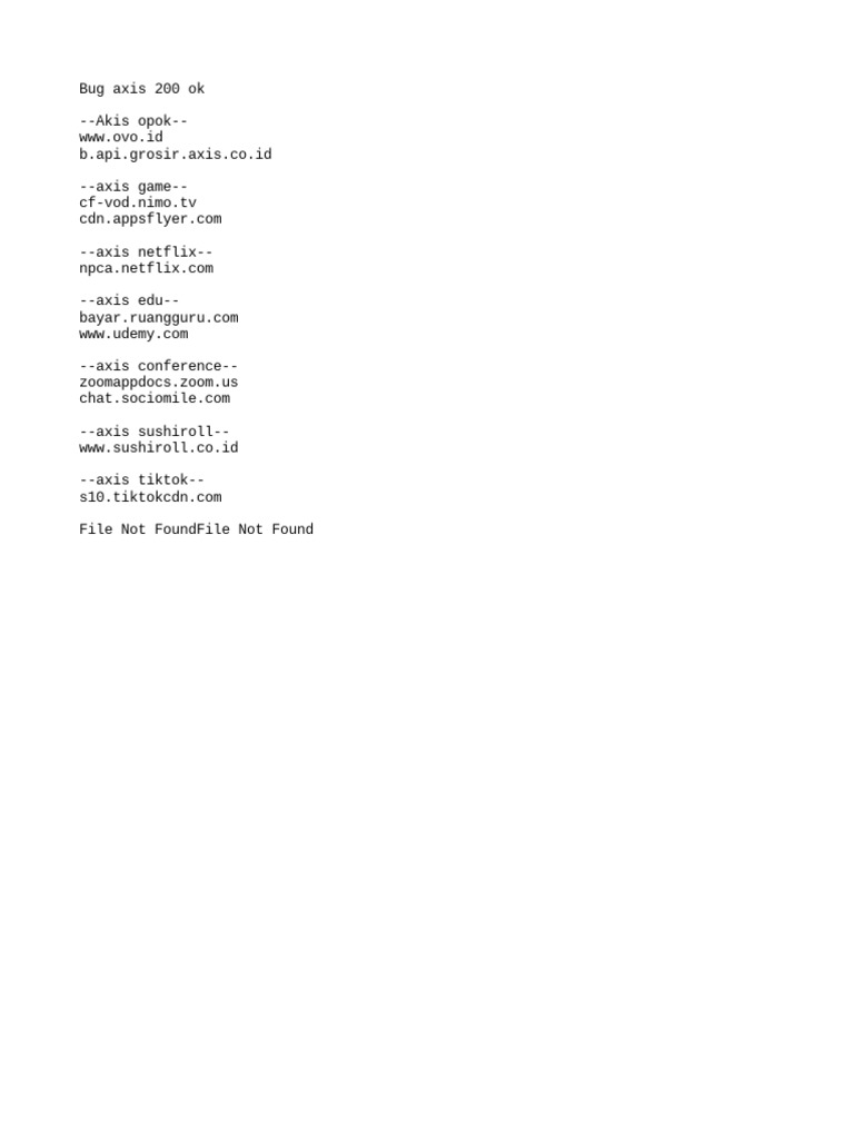 bug axis terbaru 2025   200 ok  .txt
