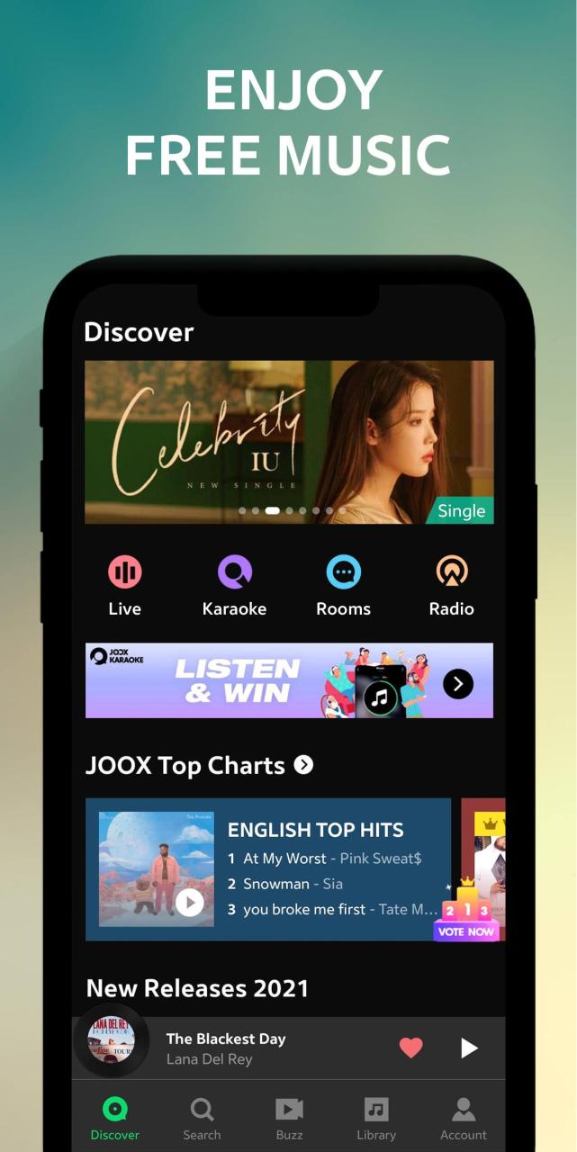 JOOX Free D0wnload Music Player Mod-1.1.0.apk